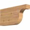 Ekena Millwork Del Monte Smooth Rafter Tail, Western Red Cedar, 3 1/2"W x 12"H x 24"L RFT04X12X24DEL00SWR - alternate 1